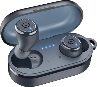 Obrázek produktu pro Sluchátka Bluetooth, 55 hodin přehrávání s bezdrátovým nabíjením, přizpůsobení aplikace 16 EQ, ergonomický design Vodotěsnost IPX8