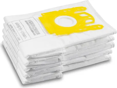 Produktbild von Kärcher Filterbeutel Vlies, extrem reißfest, 5-lagig, für langanhaltend hohe Saugkraft und hohen Staubrückhaltegrad.