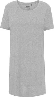 Produktbild von Neutral O81020 | Damen Long Length T-Shirt - Single-Jersey-Strick - Farbe: Sport Grey - Größe: S