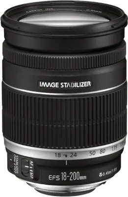 Produktbild von Canon Objektiv EF-S 18-200mm f3.5-5.6 IS