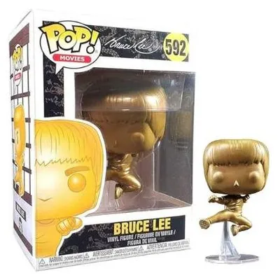 Obrázok produktu pre Funko POP! Filmy: Hra smrti – Bruce Lee kopajúci (ZLATÁ) Exkluzívna edícia