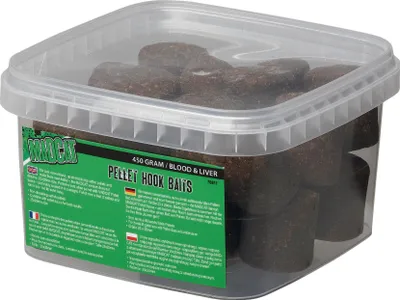 Zdjęcie produktu dla MADCAT Pellet Hook Bait 450 g 25 mm Blood & Liver Pellet