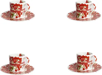 Image de Taitù Fil Rouge Bacche - Tasse à espresso m/U