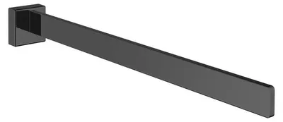 Produktbild von emco cue Handtuchhalter, 1-armig, starr, 416mm, schwarz, 325013342