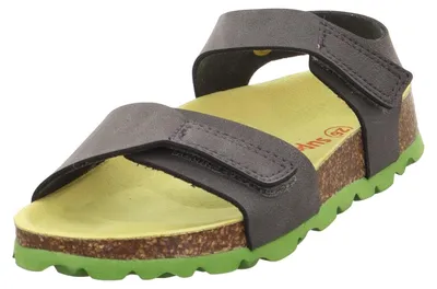 Productafbeelding van Superfit, comfortabele slippers/huispantoffels, grijs-groen, model 2010, maat 27 EU