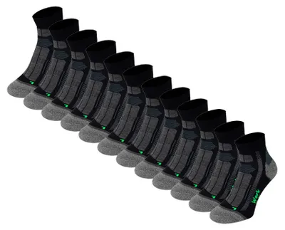 Zdjęcie produktu dla Skarpety robocze Bamboo Quarter – 12 par – 39–42