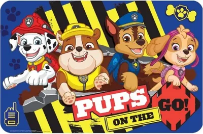 Produktbild von Paw Patrol Pups Tischunterlage