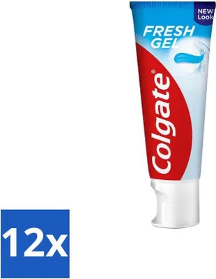 Produktbild von Colgate Zahnpasta Fresh Gel 75 ml - Vorteilspack - 12 Stücke
