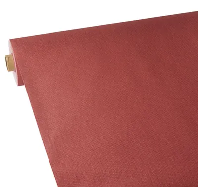 Produktbild von Papstar 84943, Rechteckig, Rot, Synthetisch, Tischdecke, 118 x 2500 cm, 2,03 kg
