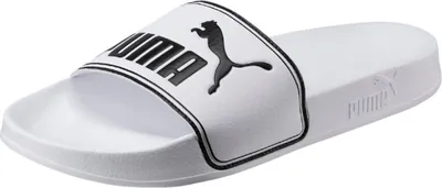 Produktbild von PUMA Uni Badeschuhe Badesandale Leadcat White Black, Größe:EUR 35.5 - UK 3 - 22 CM, Farbe:Weiß