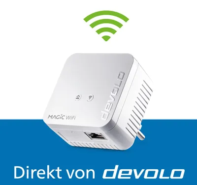 Image de devolo Magic 1 WiFi mini Powerline Amplificateur WLAN 1x adaptateur d'extension