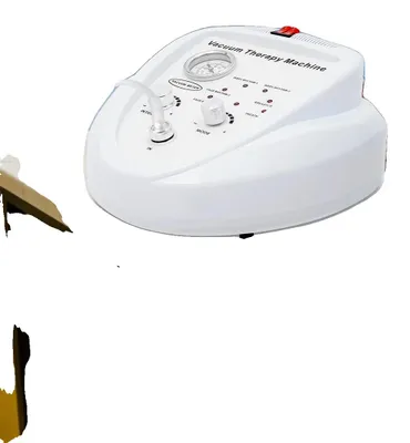 Imagen del producto de Masajeador corporal, fabricado en material ABS, con dimensiones de 38 x 37 x 33 cm, voltaje de 110 V, peso bruto de 6,55 kg e incluye varios accesorios