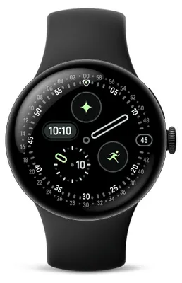 Image de Google Pixel Watch 4, AMOLED, écran tactile, 32 Go, Wi-Fi, GPS, 31 g