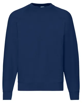 Produktbild von Fruit of the Loom - "Classic" Sweatshirt für Herren Raglanärmel FK2535 (S) (Marineblau)