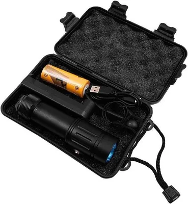 Produktbild von Tiefeinstrahlung - Unterwasser-Lampe für Tauchen, wasserdicht mit Dimmung, aufladbar - Tauchbeleuchtung.