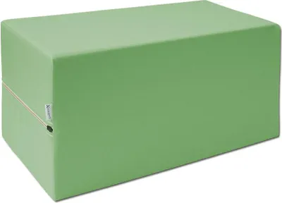 Produktbild von Habys Lagerungswürfel | Bandscheibenwürfel Lagerungskissen Positurkissen | Stufenlagerungswürfel für Massage und Therapie | 60x30x30 cm Grün