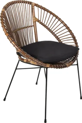 Produktbild von Refurbished Möbelretoure 4er-Set 50 cm Anthrazit Metallgestell Schwarz
