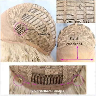 Produktbild von Damenperücken – Echthaarperücken für Damen – waschbar