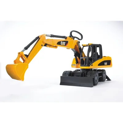 Produktbild von BRUDER CAT Wheel excavator, 4 Jahr(e), ABS Synthetik, Schwarz, Gelb