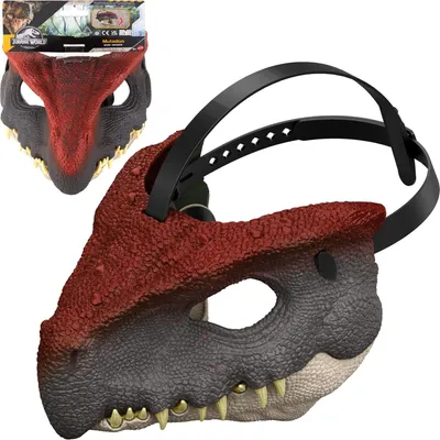 Obrázek produktu pro Jurassic World JKM95, Děti a dospělí, Obličejová maska, 4 rok/roky, Zvíře