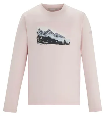 Produktbild von Regatta - "Alvarado" T-Shirt für Kinder, Winter, Langärmlig RG13384 (158) (Rosa Nebel)
