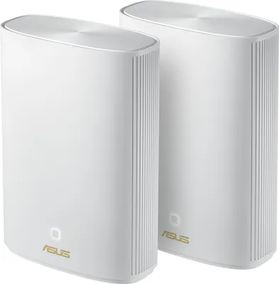 Zdjęcie produktu dla ASUS WL-Router ZenWiFi AX Hybrid (XP4) AX1800+PWL 2er biały