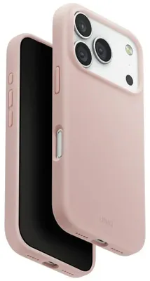 Image de Étui de charge Uniq Lino iPhone 17 Pro Magclick - rose