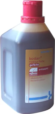 Produktbild von Schülke kodan Tinktur forte Hautantiseptikum gefärbt 1Liter Desinfektionsmittel