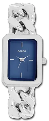 Immagine prodotto di Oozoo Damenuhr, orologio da polso da donna, cinturino in metallo argentato, movimento al quarzo, quadrante analogico, modello D3UOC11352
