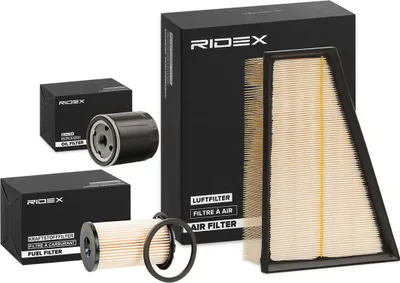 Produktbild von RIDEX Filterset Inspektionspaket Filtersatz für FORD MONDEO IV Turnier (BA7) S-MAX (WA6) GALAXY (WA6) MONDEO IV (BA7) MONDEO IV Stufenheck (BA7)