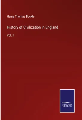Produktbild von History of Civilization in England