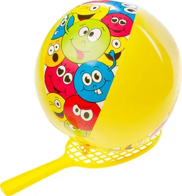 Immagine prodotto di Racchetta Duckiez con la faccia che ride del tapball