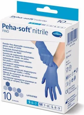Immagine prodotto di Peha-Soft nitrile fino Unt.Hands.unsterile pf S 10 pz
