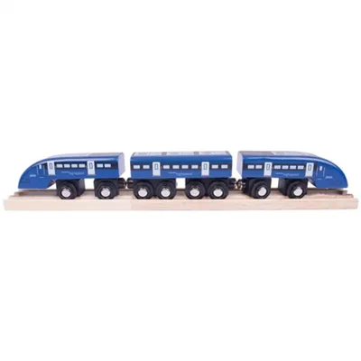 Image de Bigjigs Rail High Speed 1 bleu