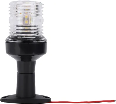 Image de Feux arrière LED de 5 pouces pour bateaux, entièrement étanches, avec éclairage de navigation blanc pour bateaux de plaisance