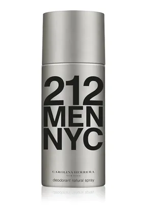 Zdjęcie produktu dla Carolina Herrera 212 NYC Men, Mężczyźni, Dezodorant, Dezodorant w spreju, Spray, 150 ml, Uniwersalne