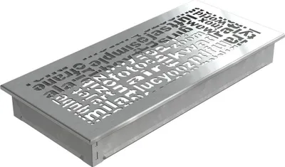 Obrázek produktu pro Mřížka ABC 17/37 inox