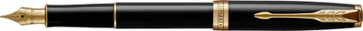 Produktbild von PARKER Füllhalter SONNET Black Lacquer G.C.
