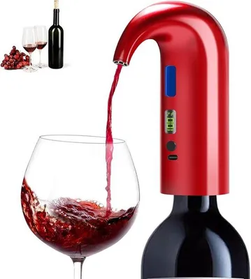 Produktbild von Automatischer Weinentsperrer mit Temperaturanzeige und Belüfter