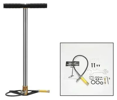 Produktbild von Luftpumpe, Hochdruck 300 Bar, manuelles Mehrstufen-Design, Edelstahl