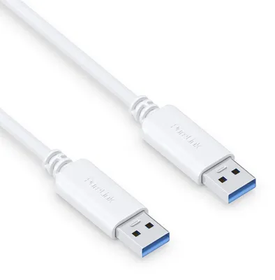 Zdjęcie produktu dla PureLink IS2400-020, 2 m, USB A, USB A, USB 3.2 Gen 1 (3.1 Gen 1), Biały