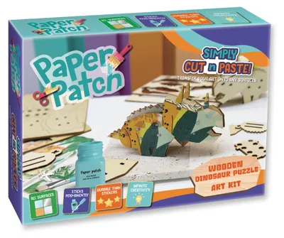 Obrázok produktu pre Tvorivá sada Strigo Decoupage Puzzle Dinosaurus