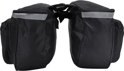 Produktbild von 25L wasserdichte Gepäckträgertasche für Mountainbikes und Rennräder, Heckgepäckträger, Doppeltasche