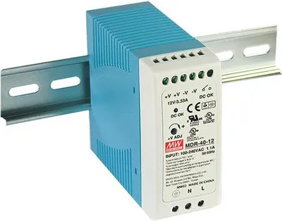 Produktbild von Hutschienen-Netzteil 40W 12V 3,33A