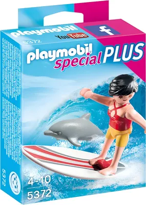 Immagine prodotto di PLAYMOBIL 5372 - Surferin con Delfin