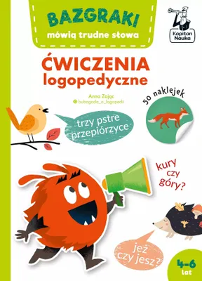 Produktbild von Bazgraki mowia trudne slowa Ćwiczenia logopedyczne
