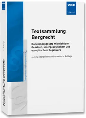 Obrázek produktu pro Textsammlung Bergrecht