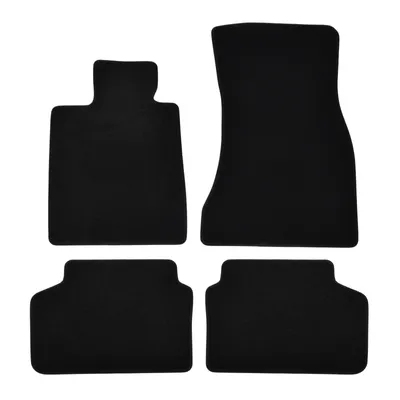 Image de Tapis De Sol De Qualité Supérieure Noir Pour BMW 7 Series G11 2015-2022 4pcs, Ajustement Précis, Base Antidérapante, avec Attaches