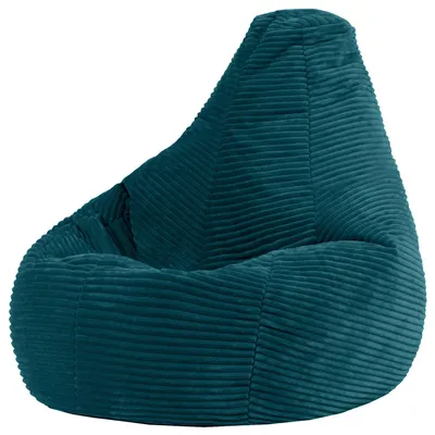 Produktbild von Icon Dalton Cord Sitzsack Kinder mit Füllung, Blaugrün