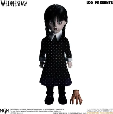 Produktbild von Living Dead Dolls: Wednesday Addams Puppe (25 cm)